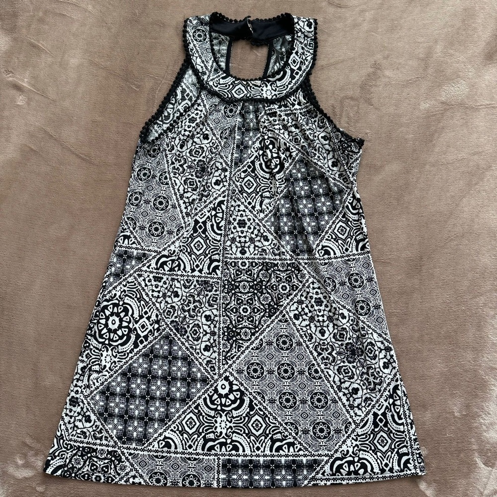 Trixxi Sleeveless Junior Halter Style Short Dress / Tunic #trixxigirl